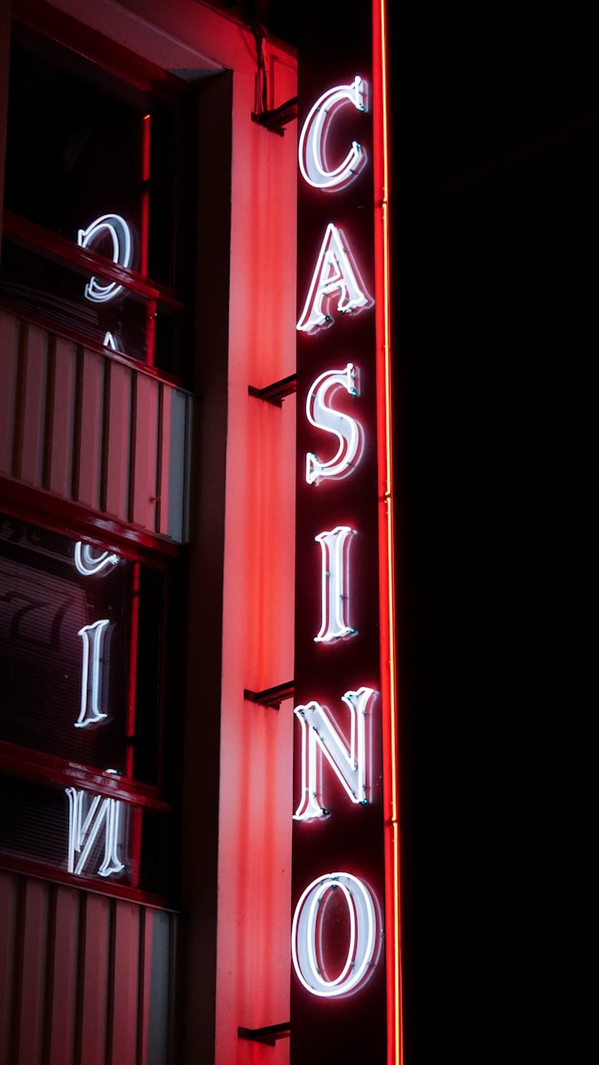 Casino LED signage