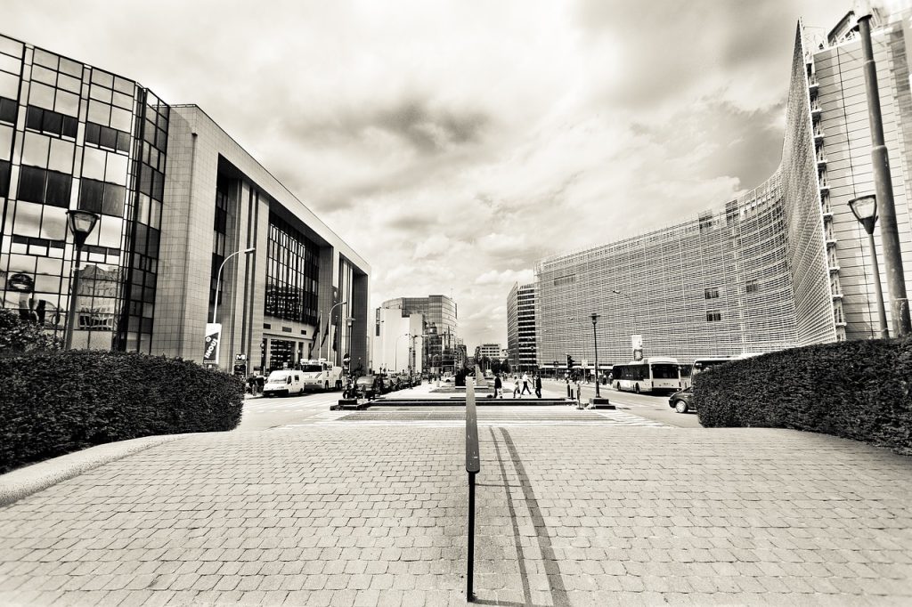 Het gebouw van de Europese Commissie in Brussel, waar hoge ambtenaren zoals kabinetschefs werken